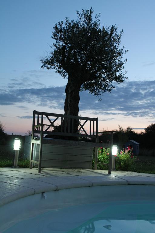 Le Champ De La Ferme Panzió Saint-Gervais en-Belin Kültér fotó
